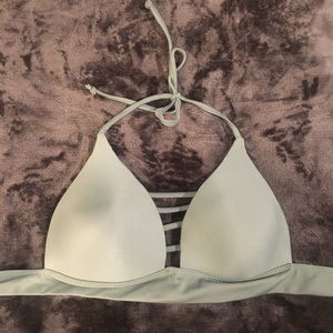 Target Brand Olive Green Push-up Swim Top